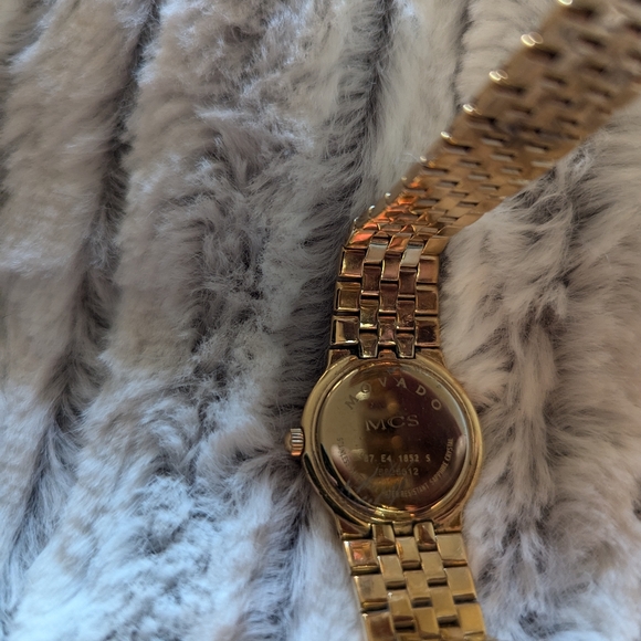 Movado Watch Womens Diamond and Gold - Picture 8 of 14